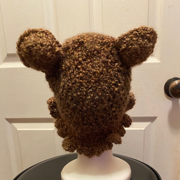 Crochet Teddy Bear hat - Picture 6 of 8